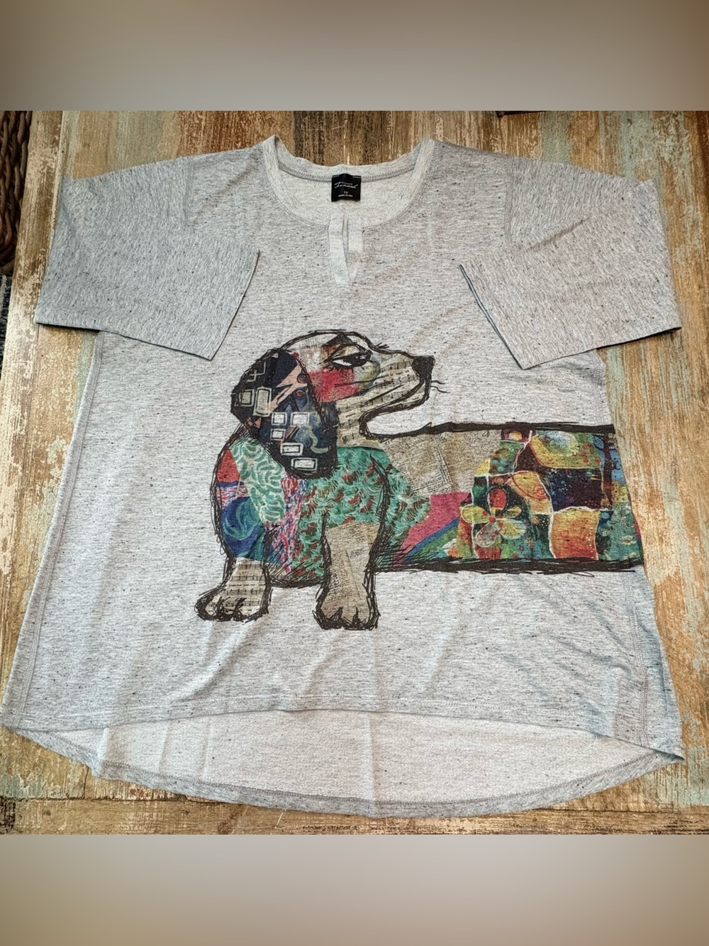 Dapper Dog Oversized Tunic by Boutique Brand Inoah